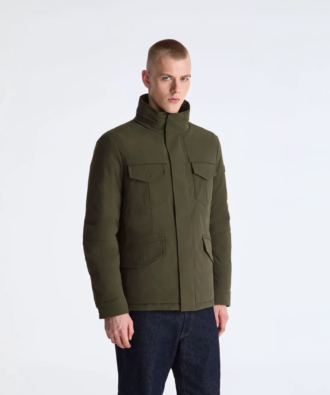 PEUTEREY PEU5982 689 JACKET STRIPES SRTR GRS 04 by PEUTEREY
