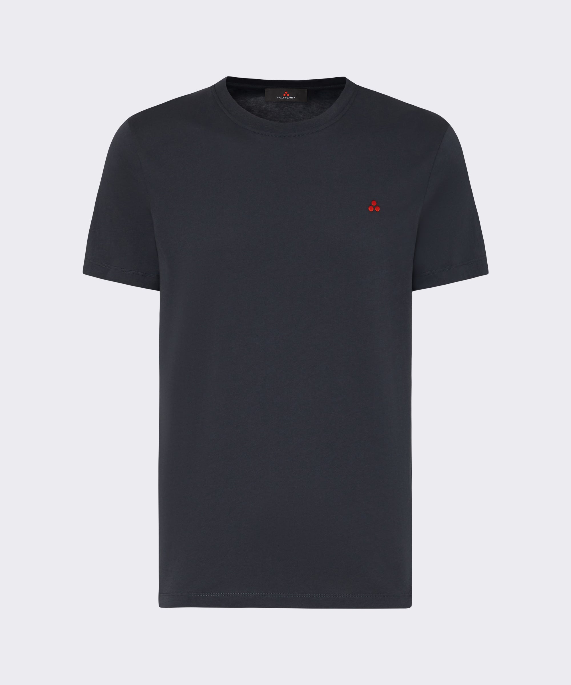 T-shirt basic PEUTEREY MANDERLY 04 PEU6011 215 in cotone, visibile con dettaglio del colletto e stampa semplice.