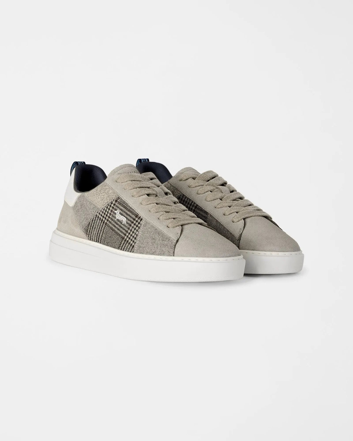 Sneaker Uomo Patchwork Harmont & Blaine Beige - Vista dall'alto e tomaia