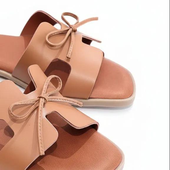 VERDEROSMARINO 4222 CU SLIDES IN PELLE by VERDEROSPARINO
