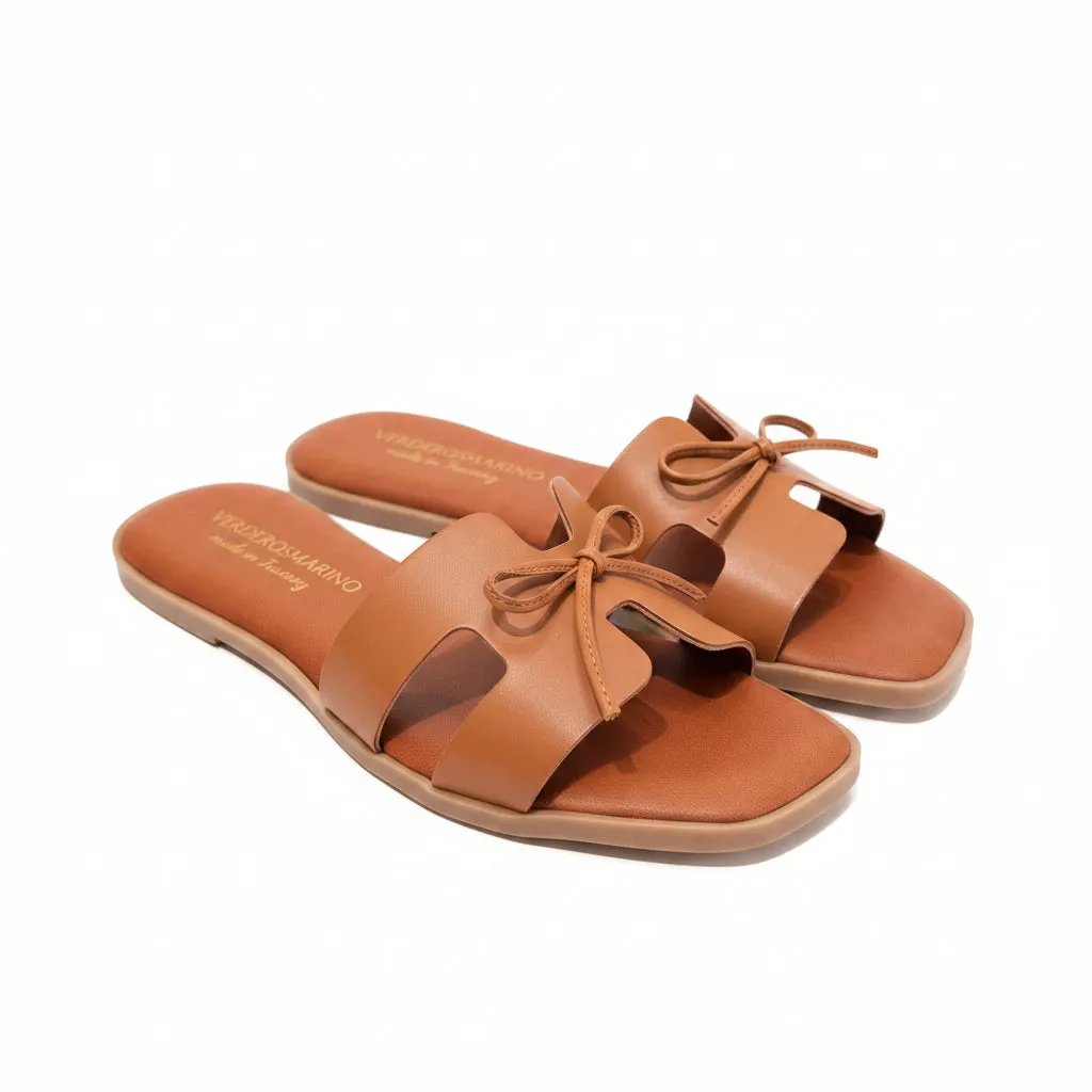 VERDEROSMARINO 4222 CU SLIDES IN PELLE by VERDEROSPARINO