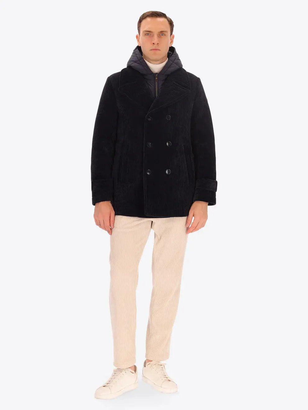 Distretto12 Peacoat Alba GB1510 T0499 Blu Navy - Outfit Completo