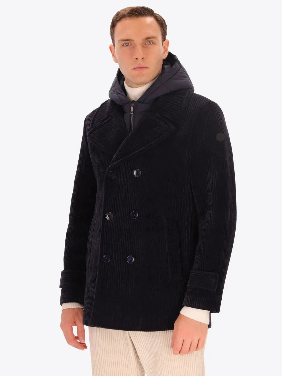 Distretto12 Peacoat Alba GB1510 T0499 Blu Navy - Vista Frontale