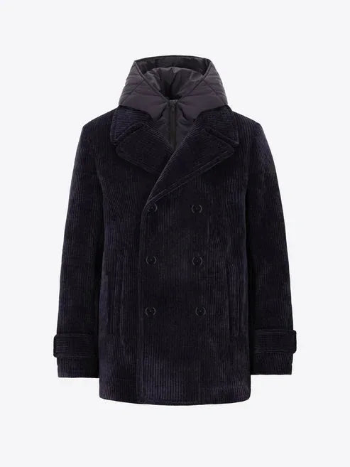 DISTRETTO12 GB1510 T0499 BLOUSON JACKET H CHEST PEACOAT ALBA ROCCIATORE by DISTRETTO12