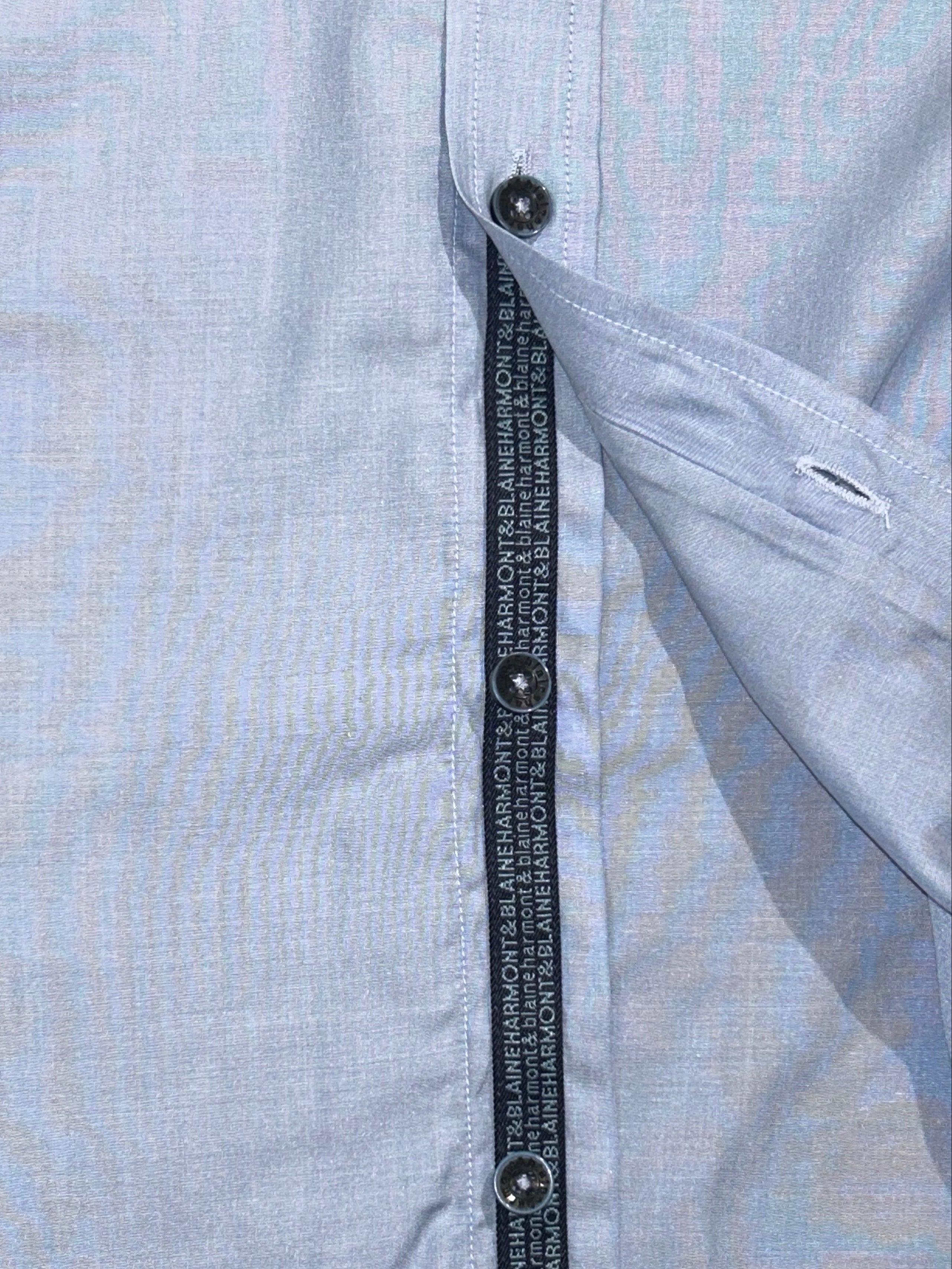 Harmont&Blaine CRQ600012741M 823 SHIRT CAMICIA NASTRO LOGATO