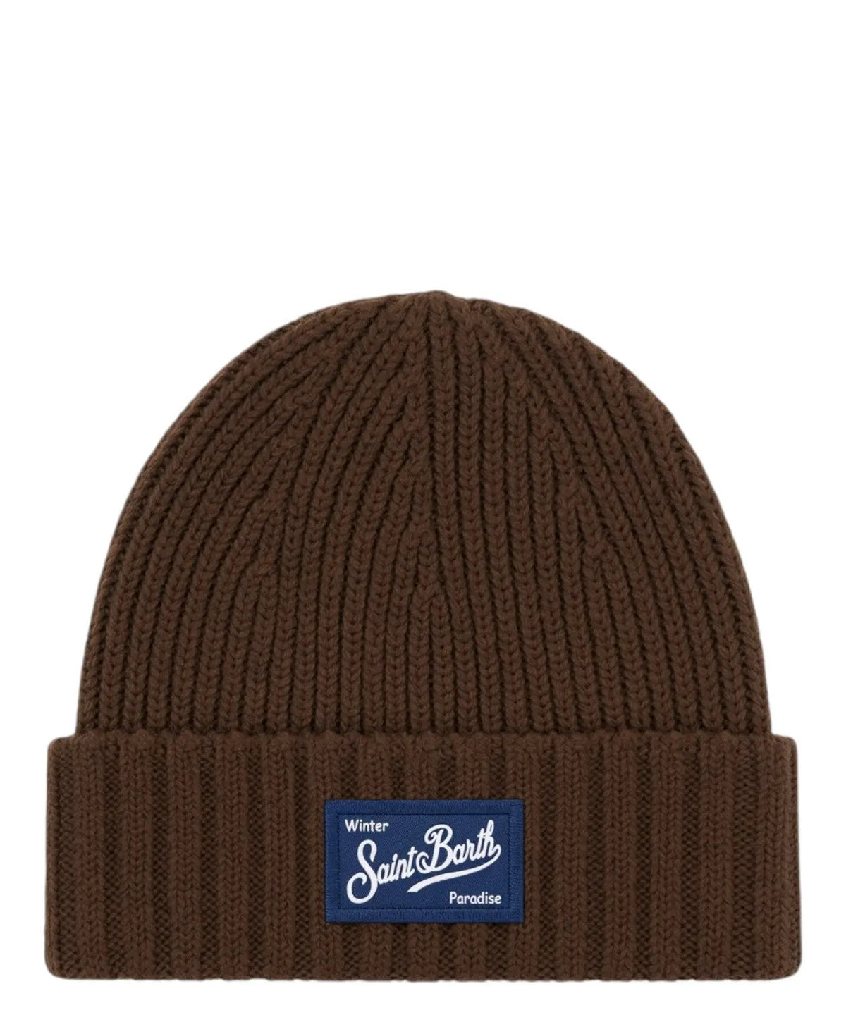 MC2 Saint Barth Cappello Sheldon in lana a costine Dark Brown SHLL002 00022M