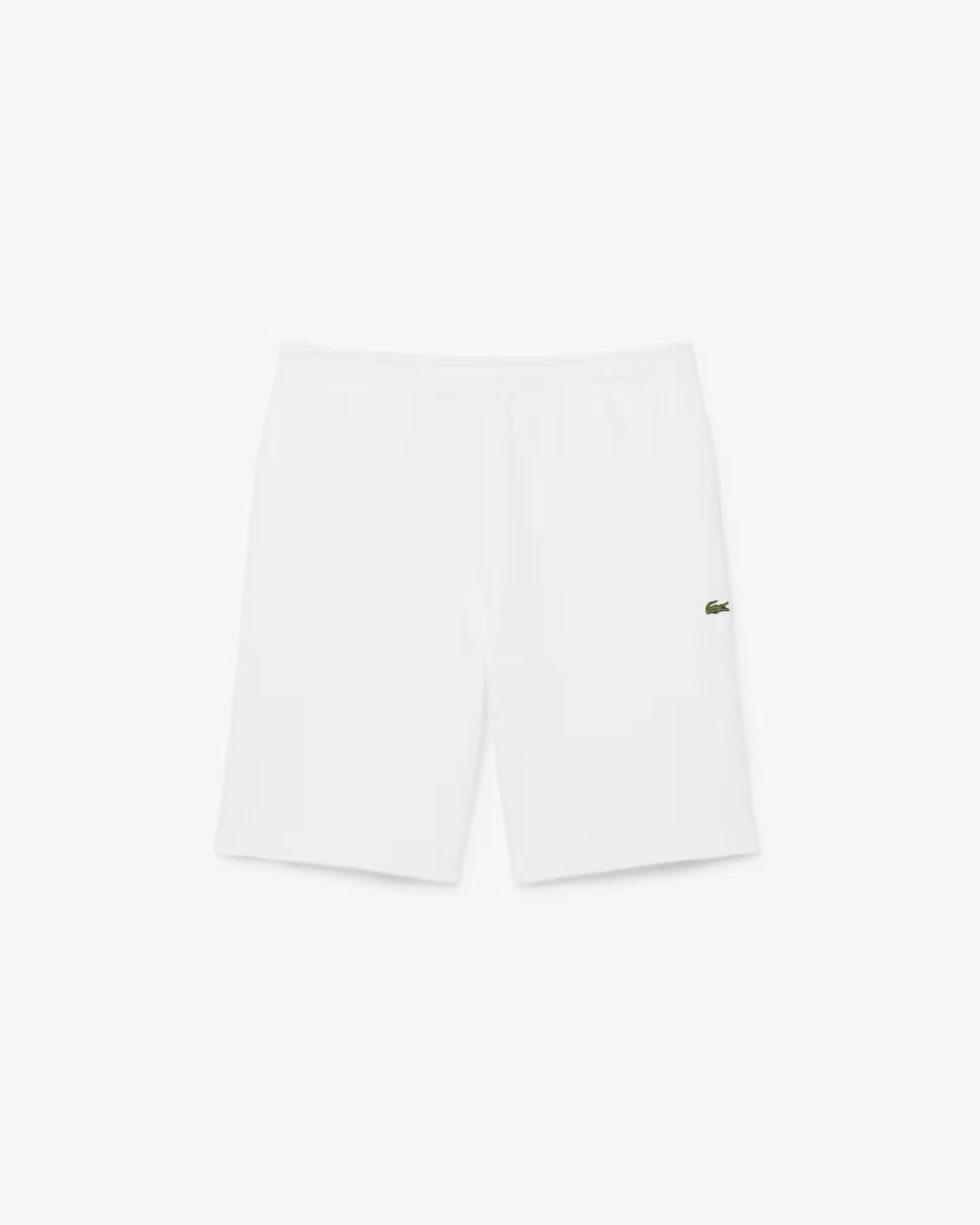 LACOSTE GH0886 70V BERMUDA Shorts in tessuto felpato con striscia con logo regular fit