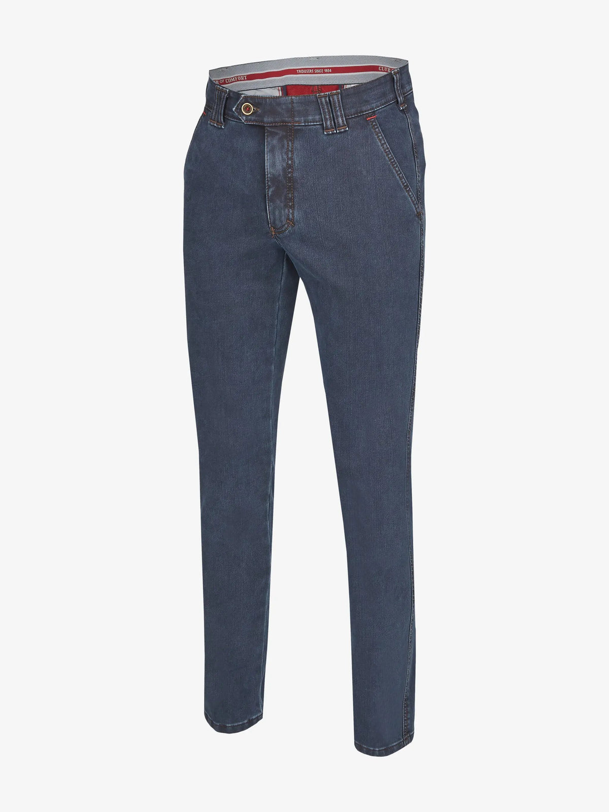 Pantalone termico uomo Club of Comfort Garvey 6822 Denim Thermolite - Vista Laterale