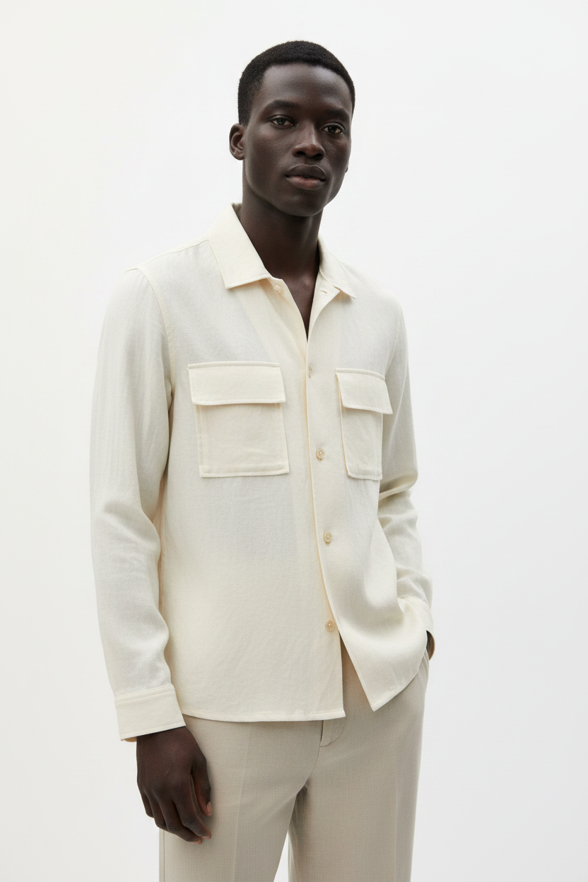 DESIGNERS01 MEG664 SHIRT TASCHE APPLICATE