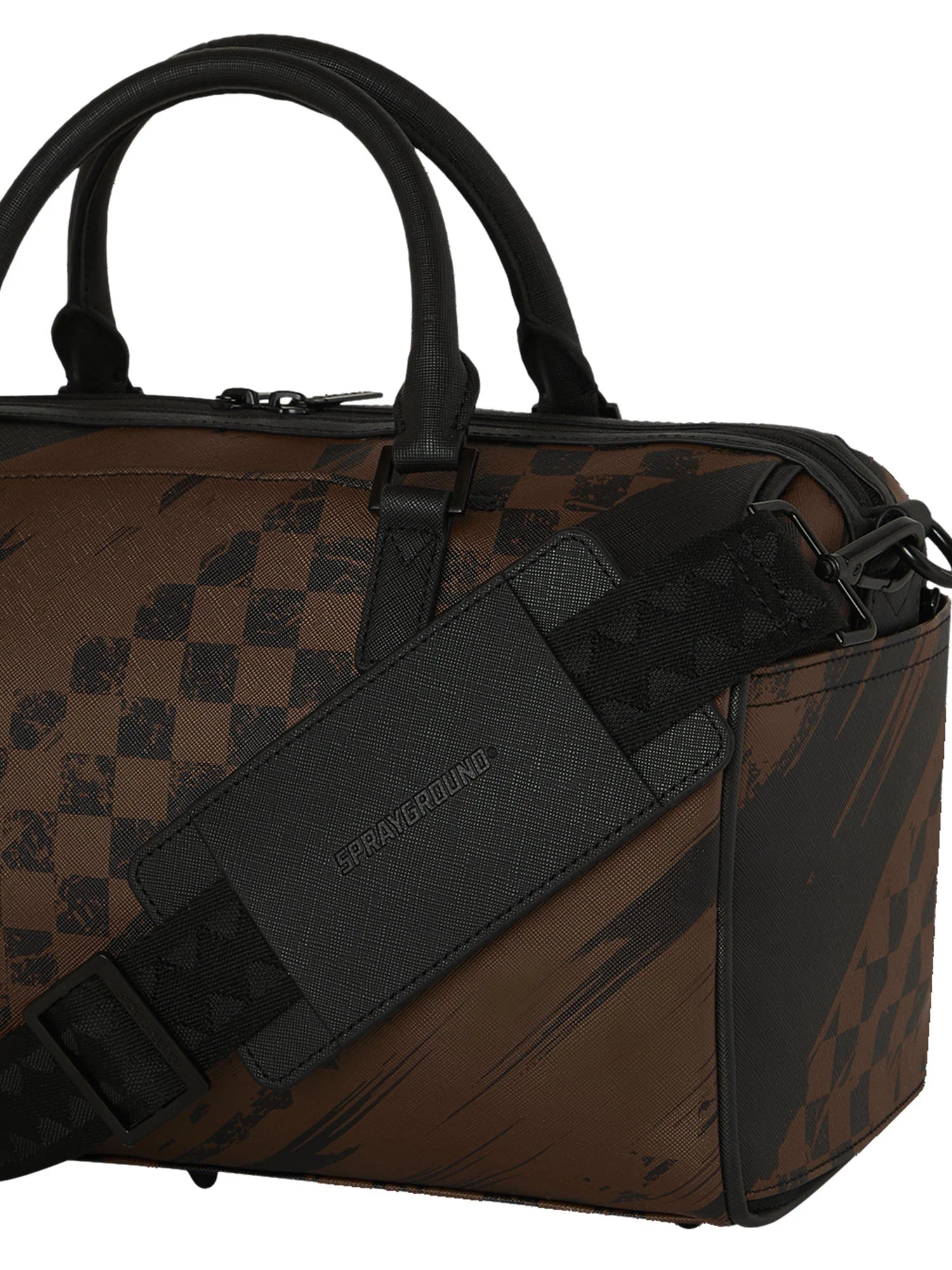 SPRAYGROUND D8966 HAND BAG SMEARED GRUNGE MINI DUFFLE