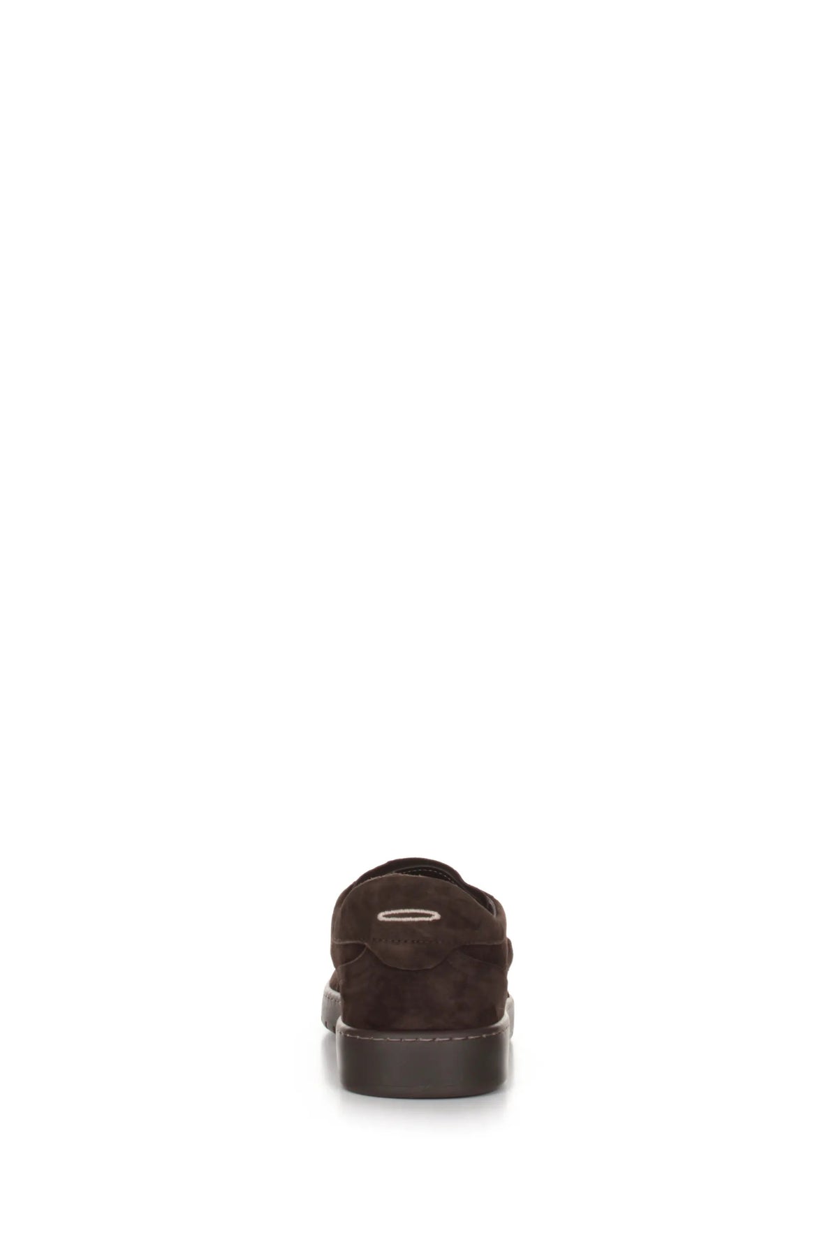 PIUMHA Sneaker Uomo Suede Marrone Scuro PHU021_561_M - Vista Retro e Profilo