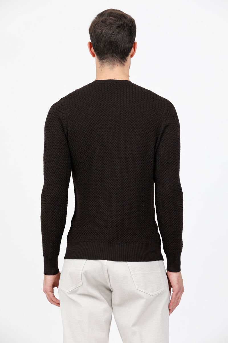 GRAN SASSO 57135 14280 195 KNIT OPERATA INTRECCIO