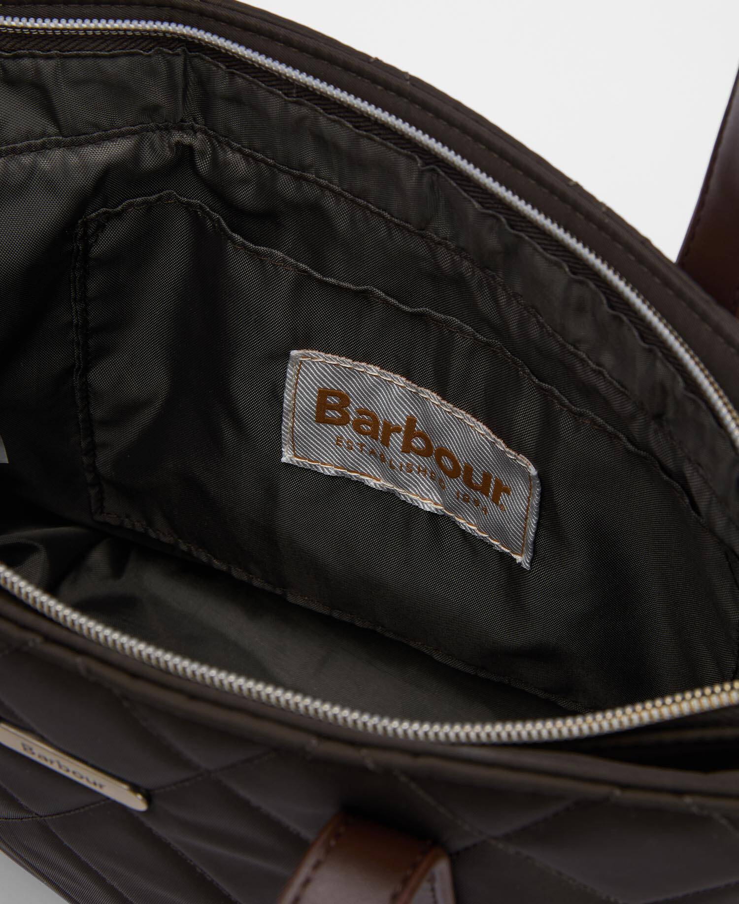 BARBOUR LBA0431 OL75 TOTE MINI QUILTED TOTE