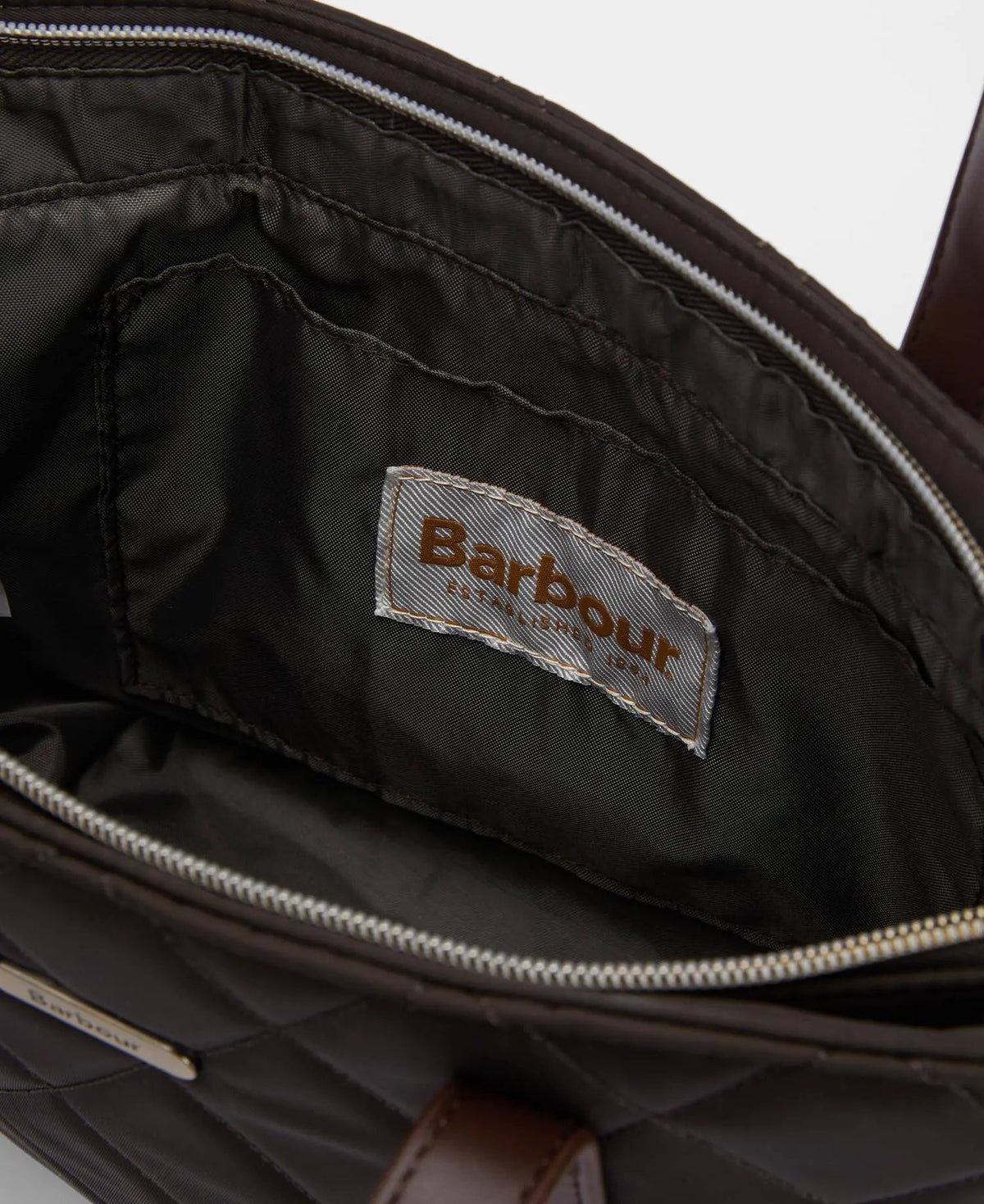 BARBOUR LBA0431 OL75 TOTE MINI QUILTED TOTE by BARBOUR
