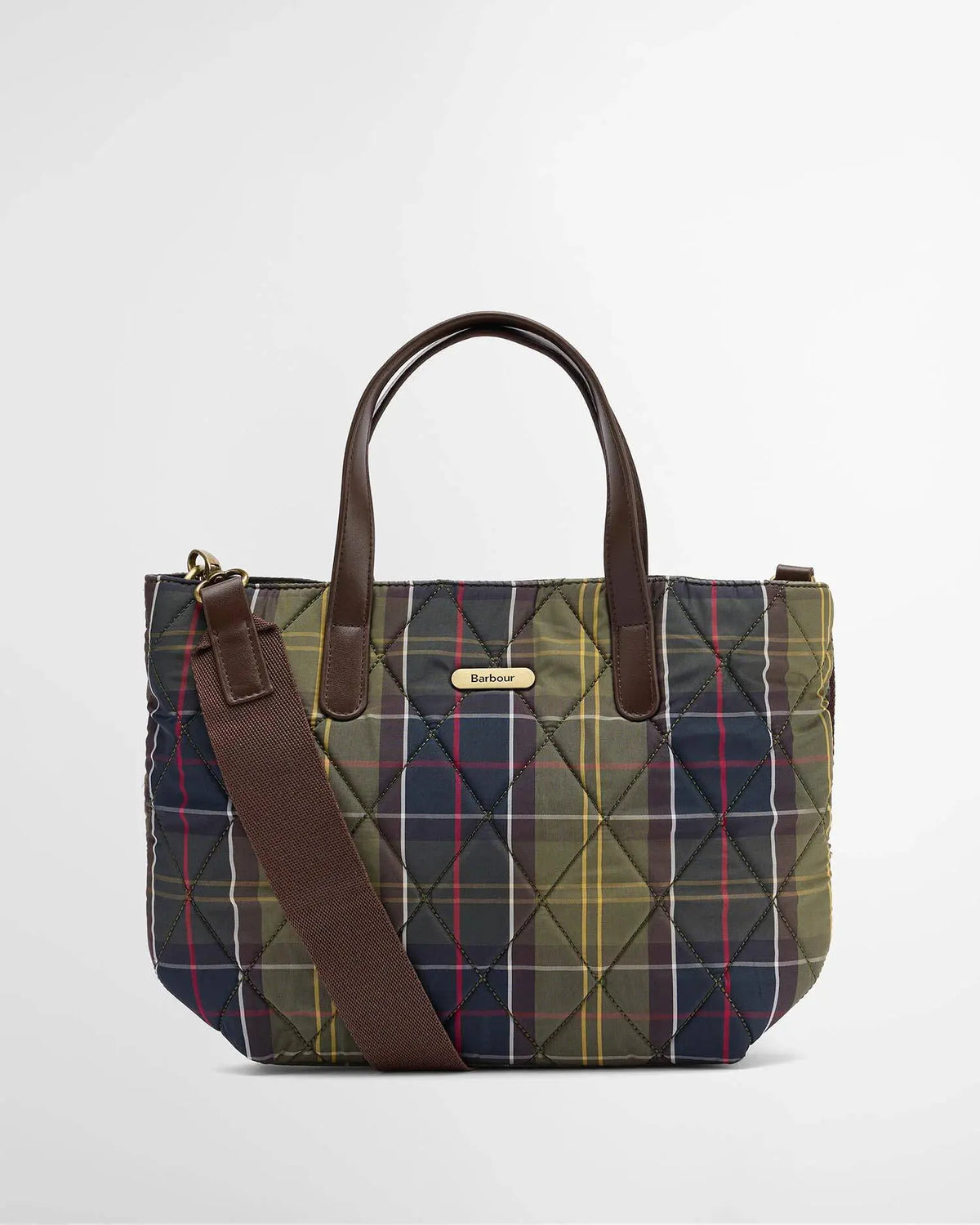 BARBOUR LBA0431 TN11 TOTE MINI QUILTED TOTE by BARBOUR