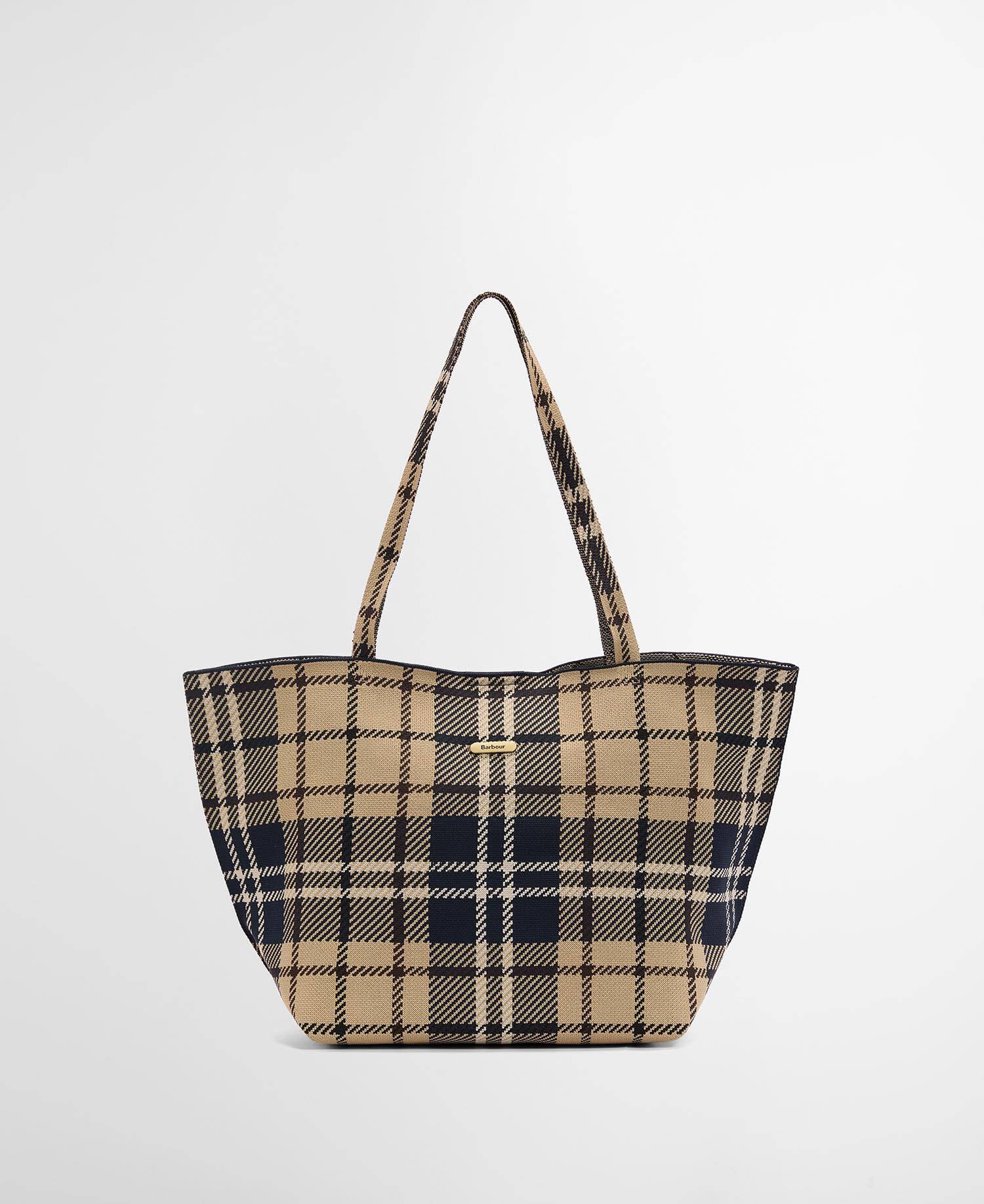 BARBOUR LBA0517 TN39 TOTE LAYLA TARTAN LARGE TOTE BAG