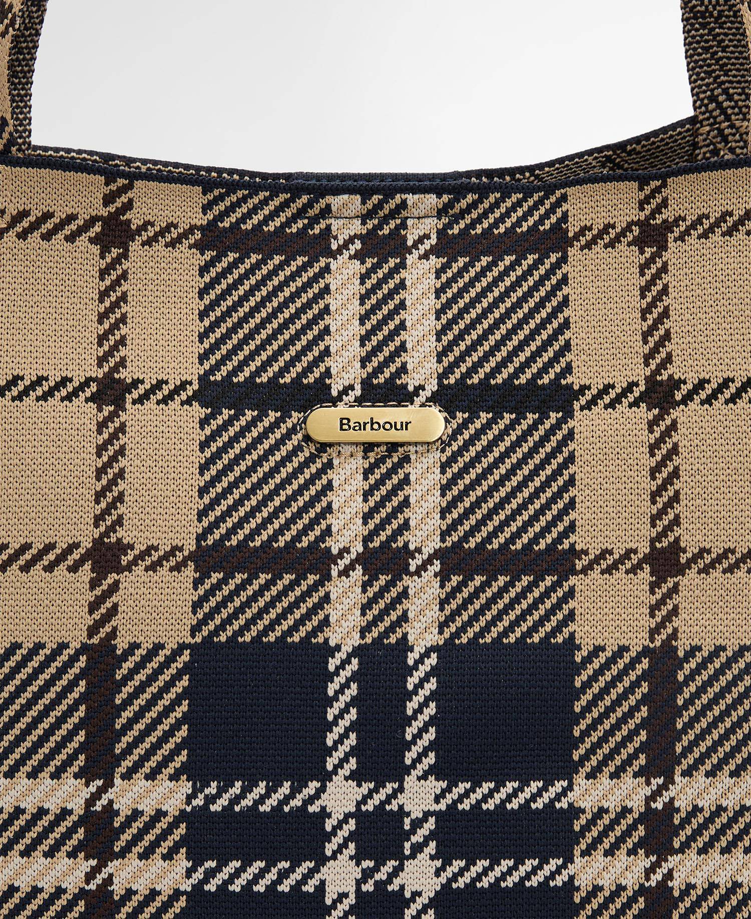 BARBOUR LBA0517 TN39 TOTE LAYLA TARTAN LARGE TOTE BAG
