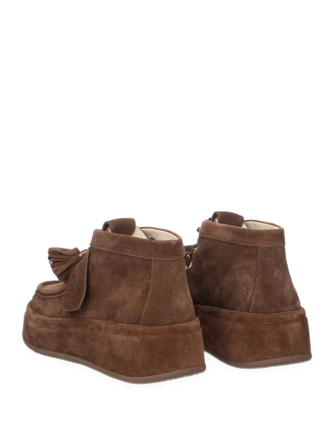 GIO+ LOLA01 ANKLE BOOT COMBI BROWN by GIO+