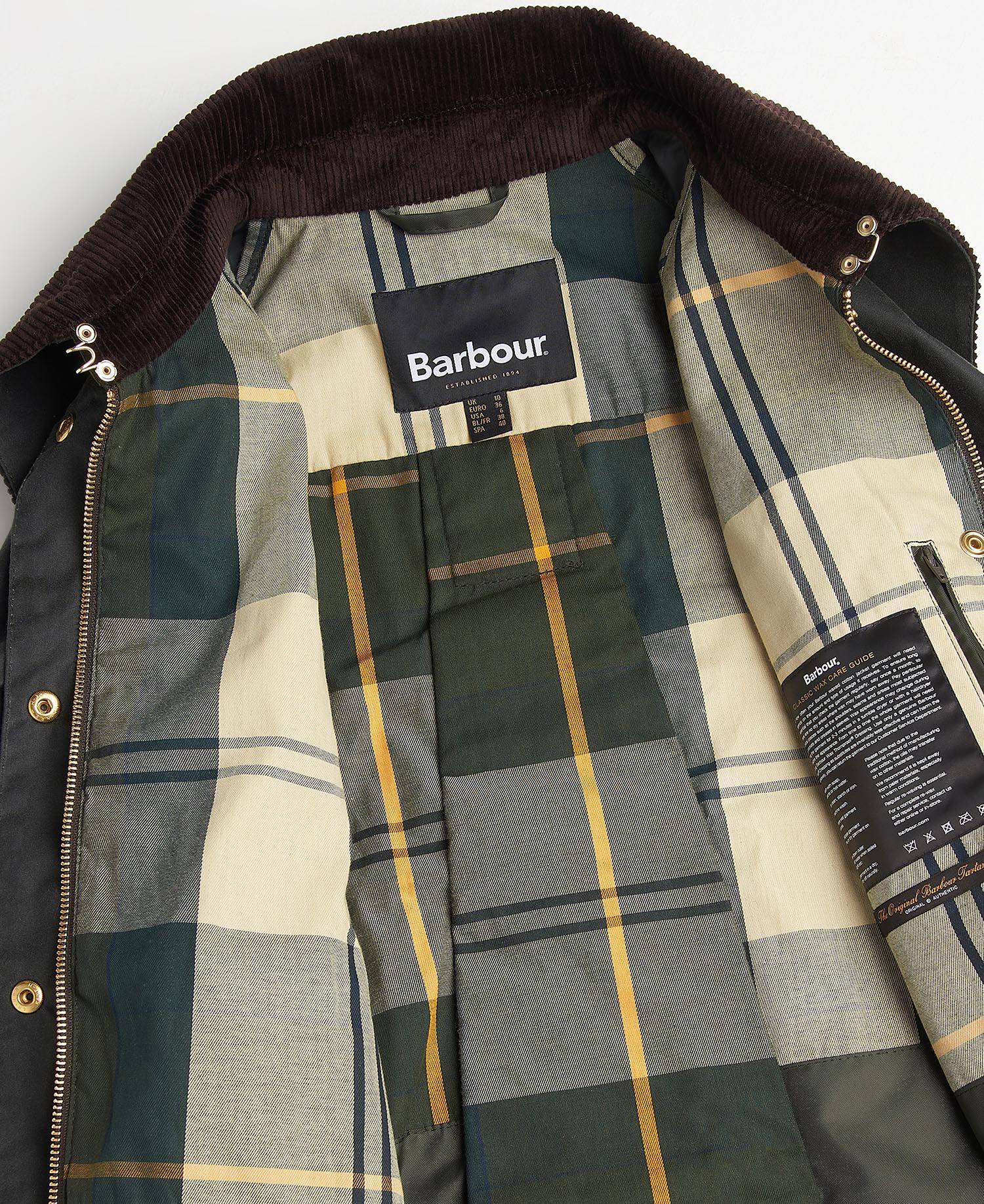 BARBOUR LWX1333 SG51 JACKET CATTONWAX