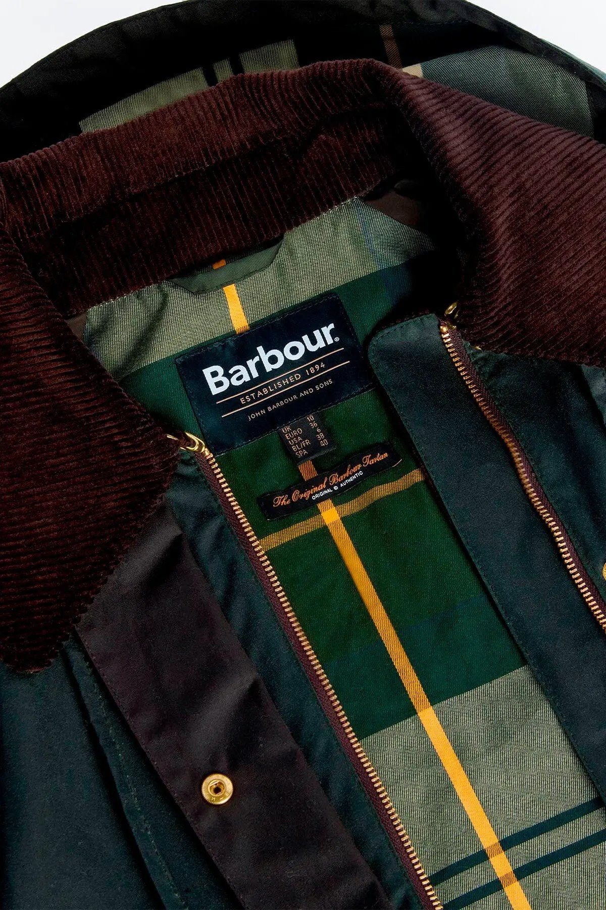 BARBOUR LWX1397 SG51 JACKET REIGHTIN WAX by BARBOUR
