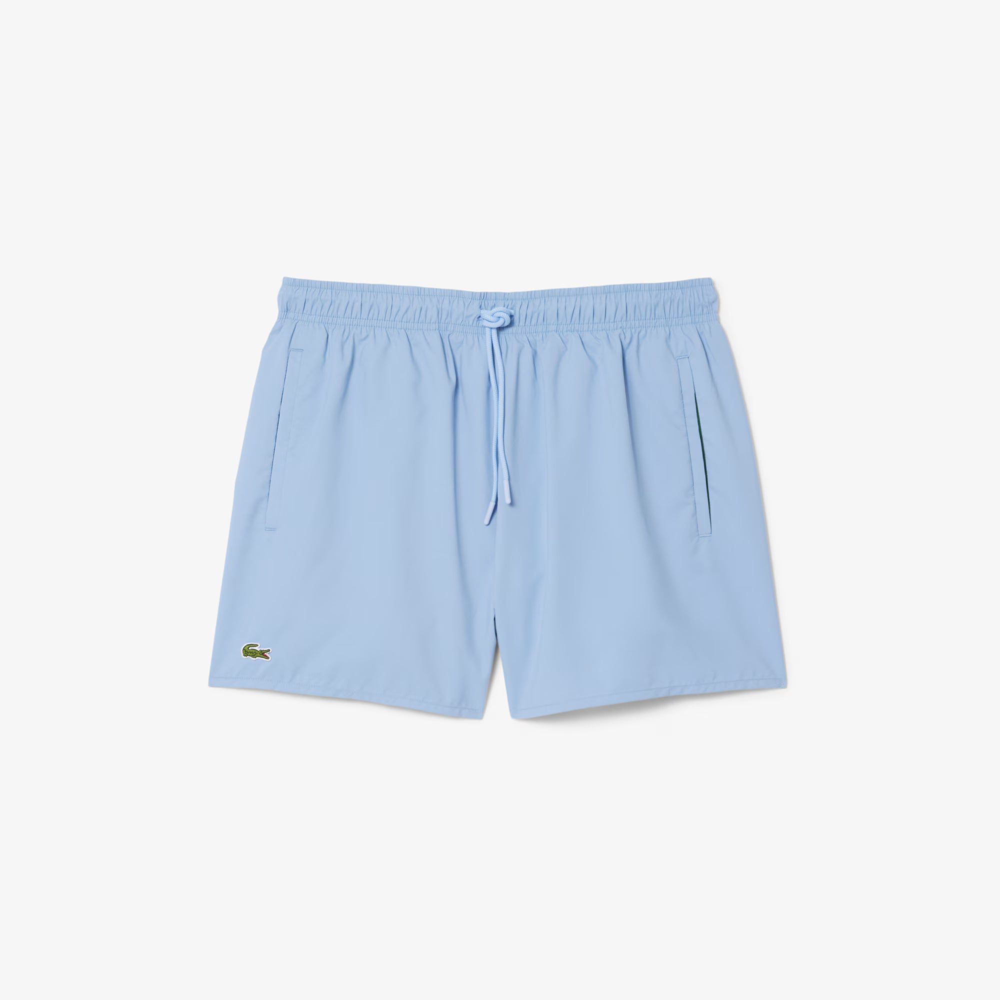 Costume da bagno quick-dry LACOSTE MH6270 38I con design sportivo e dettagli in tessuto resistente all'acqua, ideale per il nuoto.