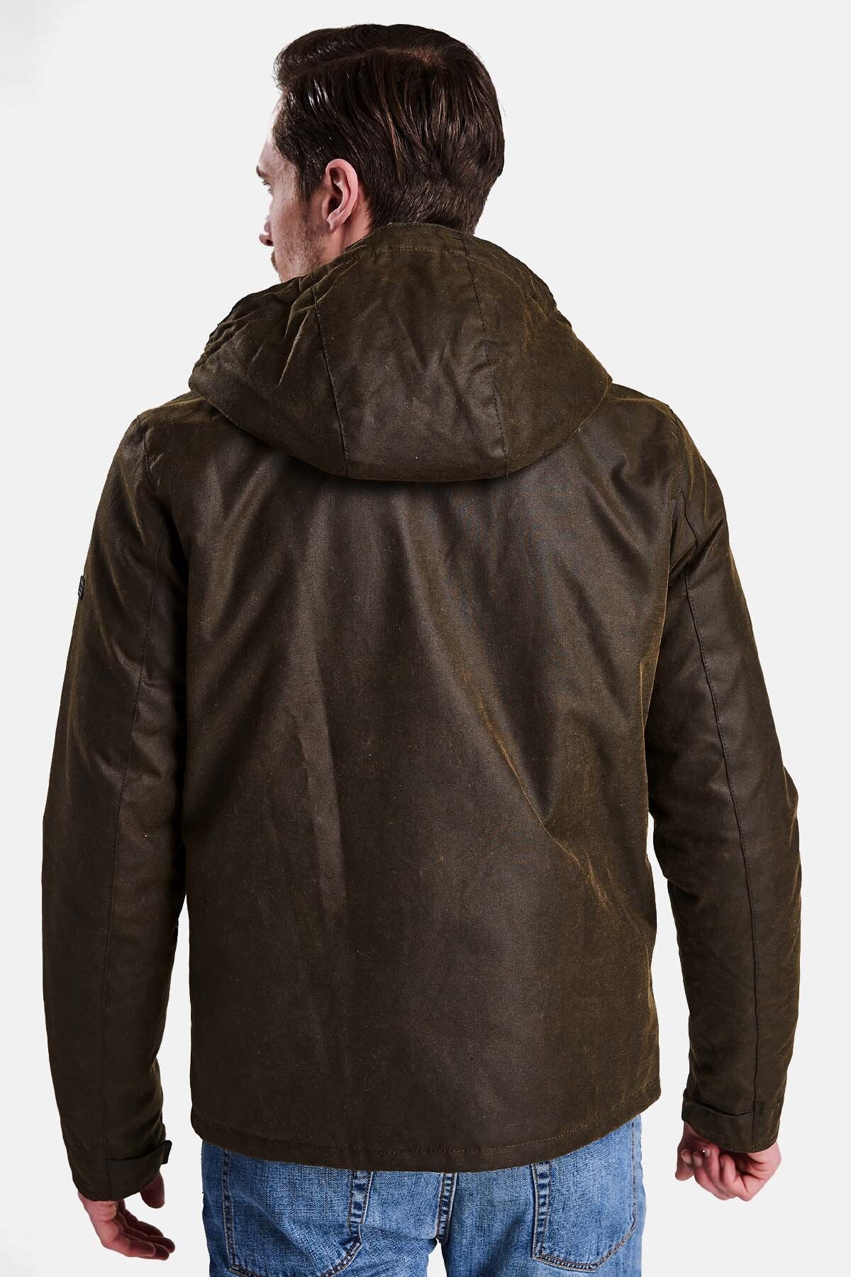 BARBOUR MWX1372OL51 KEVLAR WAX JACKET