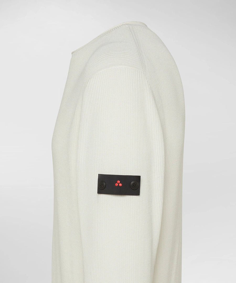 PEUTEREY GARGALLO FW02 PEU561799012365  730  KNIT Maglia in cotone a costa inglese