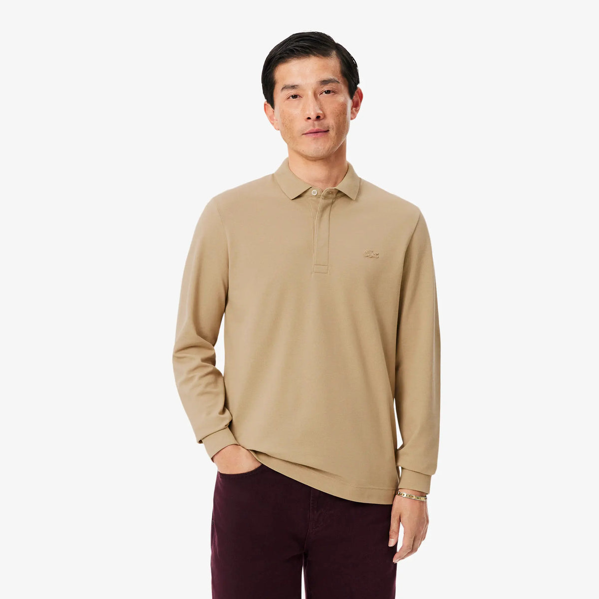 LACOSTE PH2481 02S POLO regular fit in pique elasticizzato Paris by LACOSTE