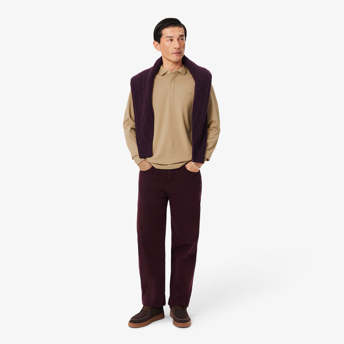 LACOSTE PH2481 02S POLO regular fit in pique elasticizzato Paris by LACOSTE