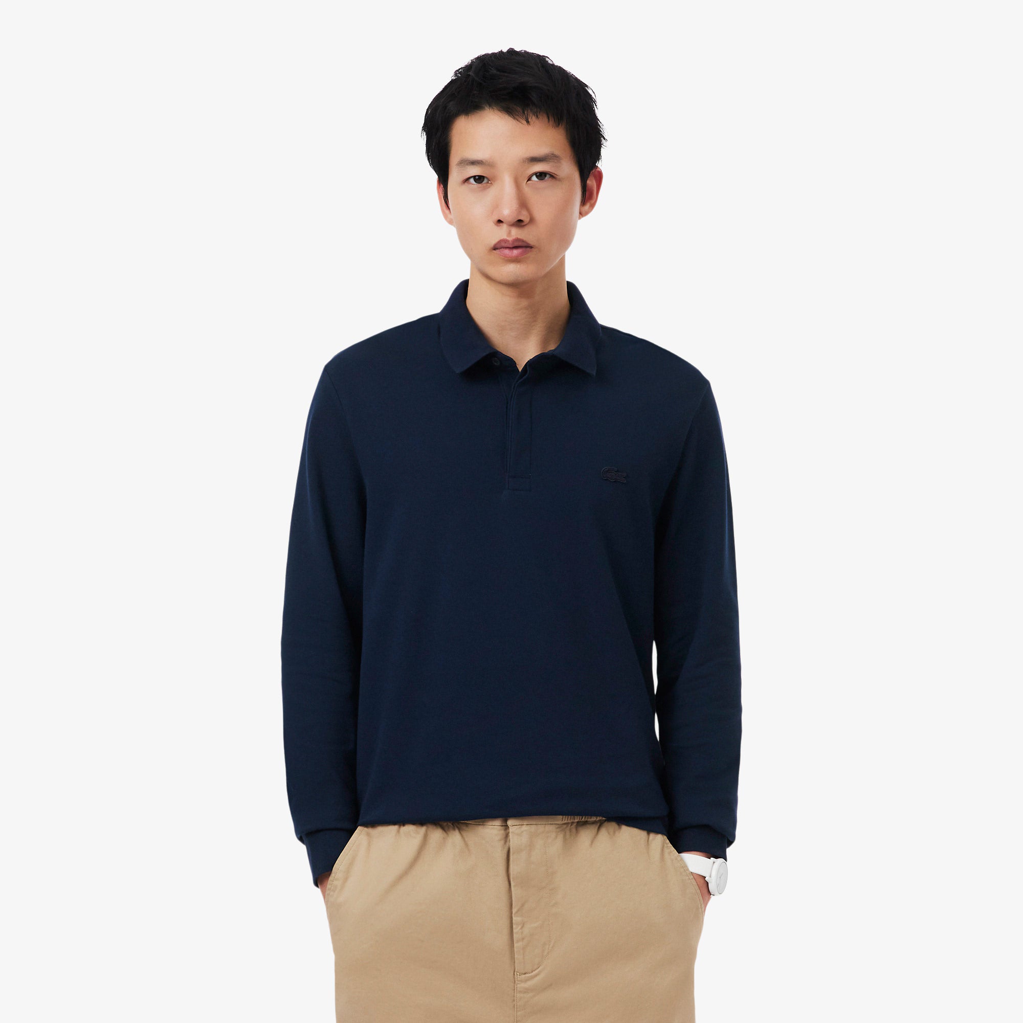 LACOSTE PH2481 166 POLO Polo regular fit in piquèt elasticizzato Paris
