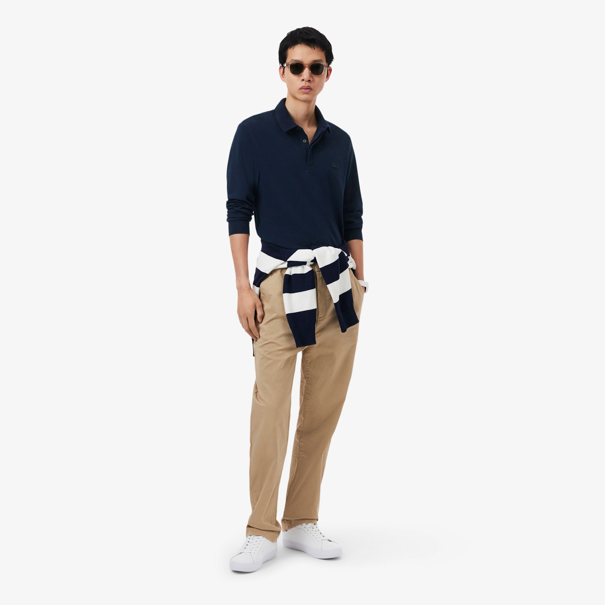 LACOSTE PH2481 166 POLO Polo regular fit in piquèt elasticizzato Paris