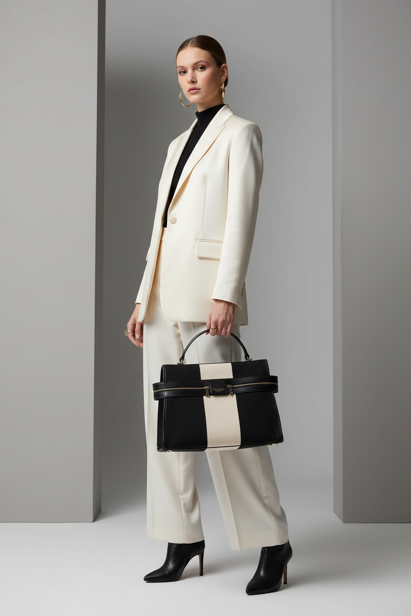 MY BEST BAG FIRENZE S1-MYB-2024 BLACK SHOPPING BAG BAZAAR