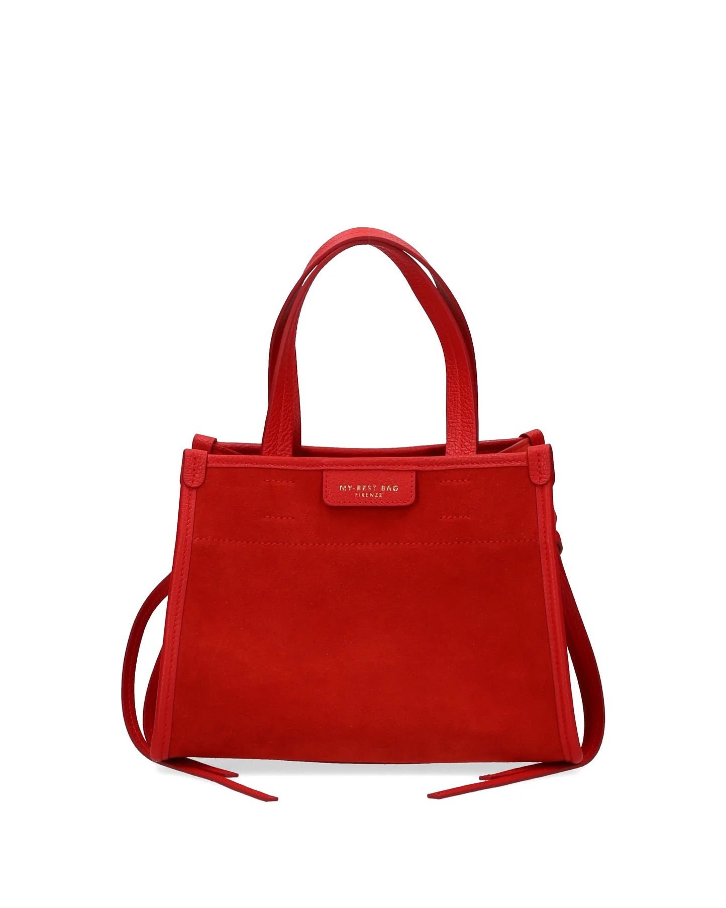 MY BEST BAG FIRENZE S1-MYB-2035 SCARLET RED SHOPPING BAG DIVA SMALL