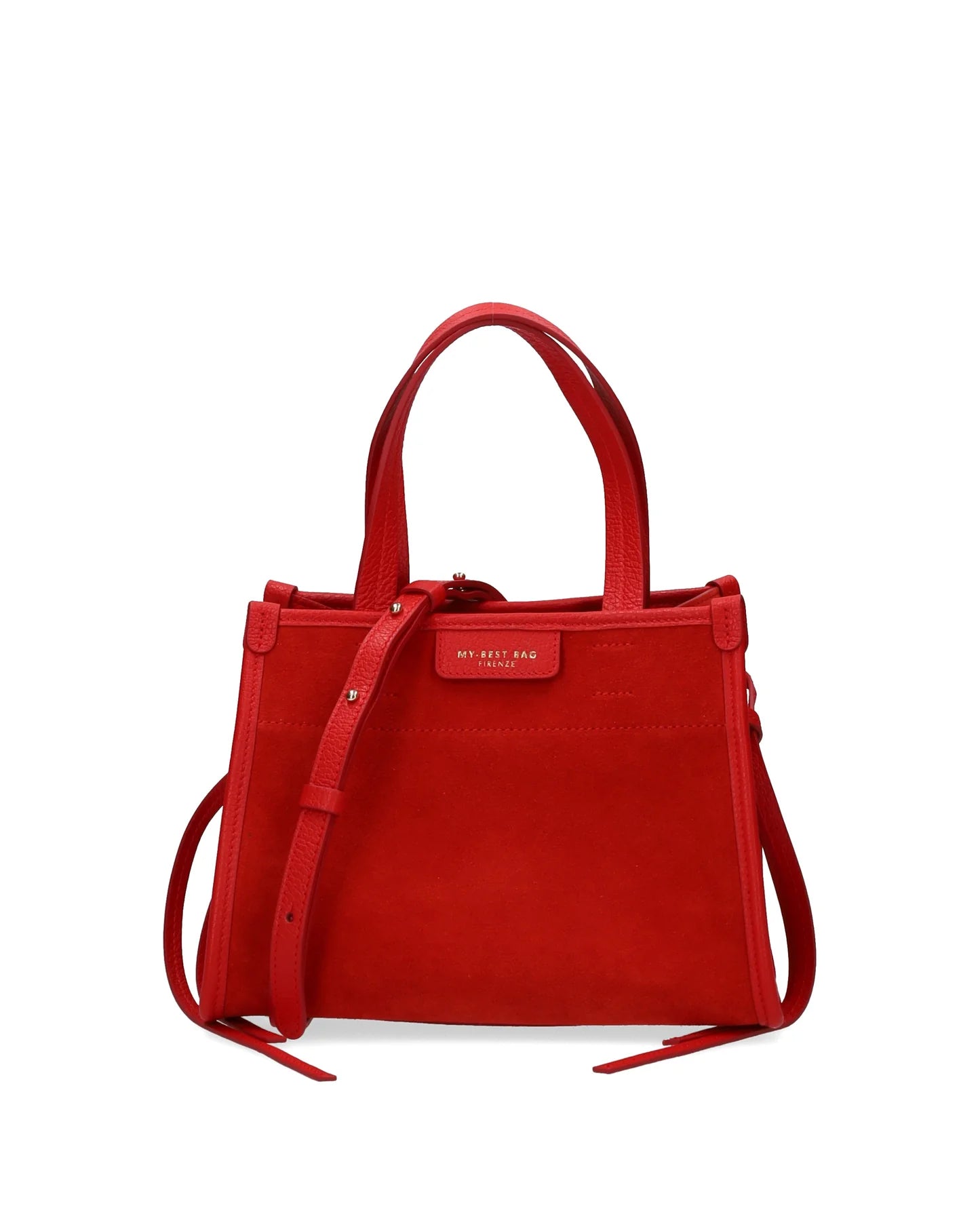 MY BEST BAG FIRENZE S1-MYB-2035 SCARLET RED SHOPPING BAG DIVA SMALL