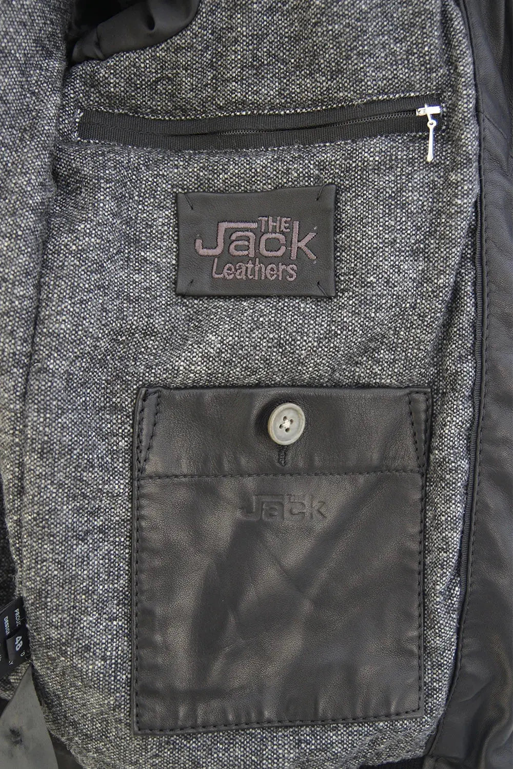 THE JACK LEATHER ELVI-PLON JACKET ELVIS IN PELLE PLONGE by THE JACK LEATHER