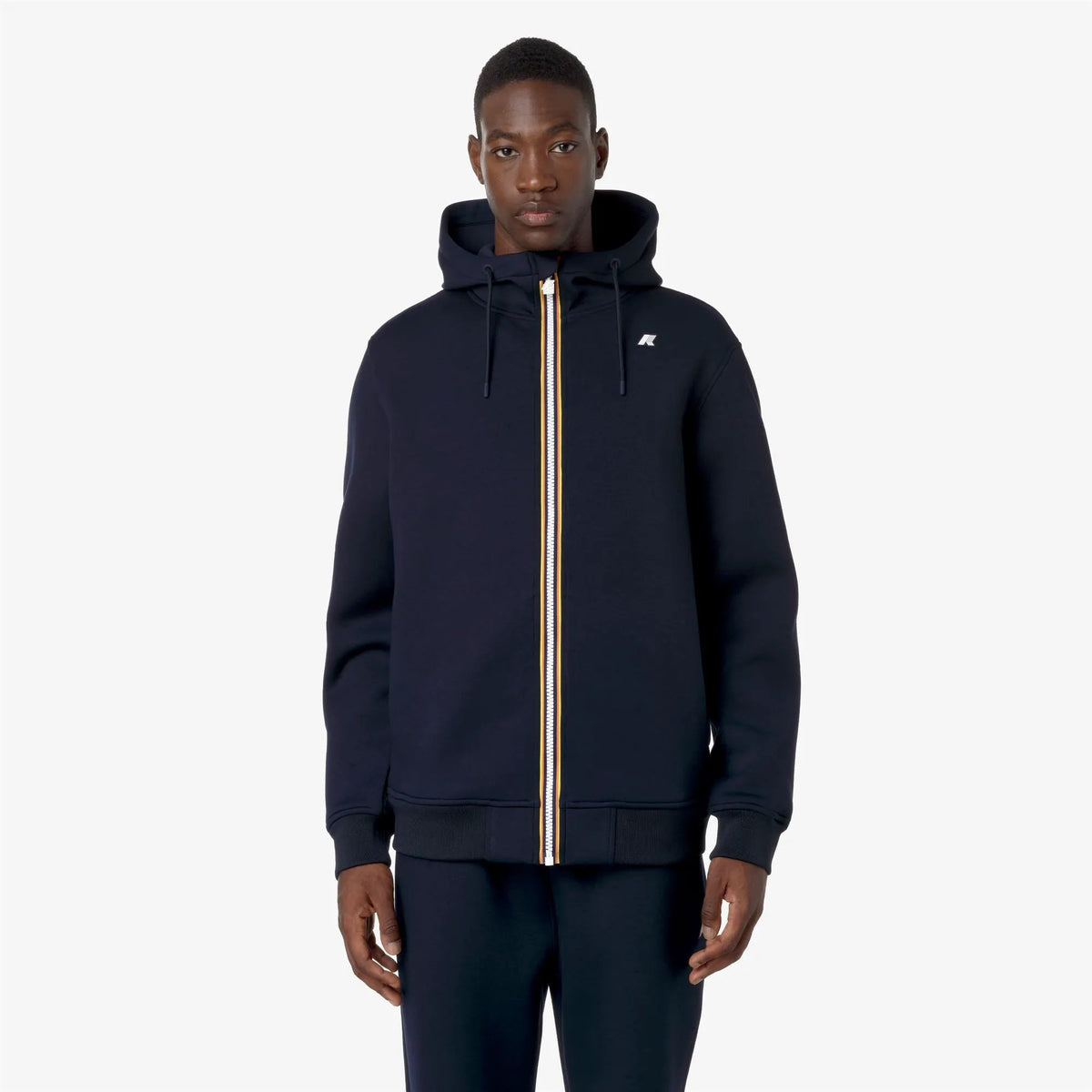 Fleece MAN RAINER SPACER Jacket Blue Depth K89 - Vista 2