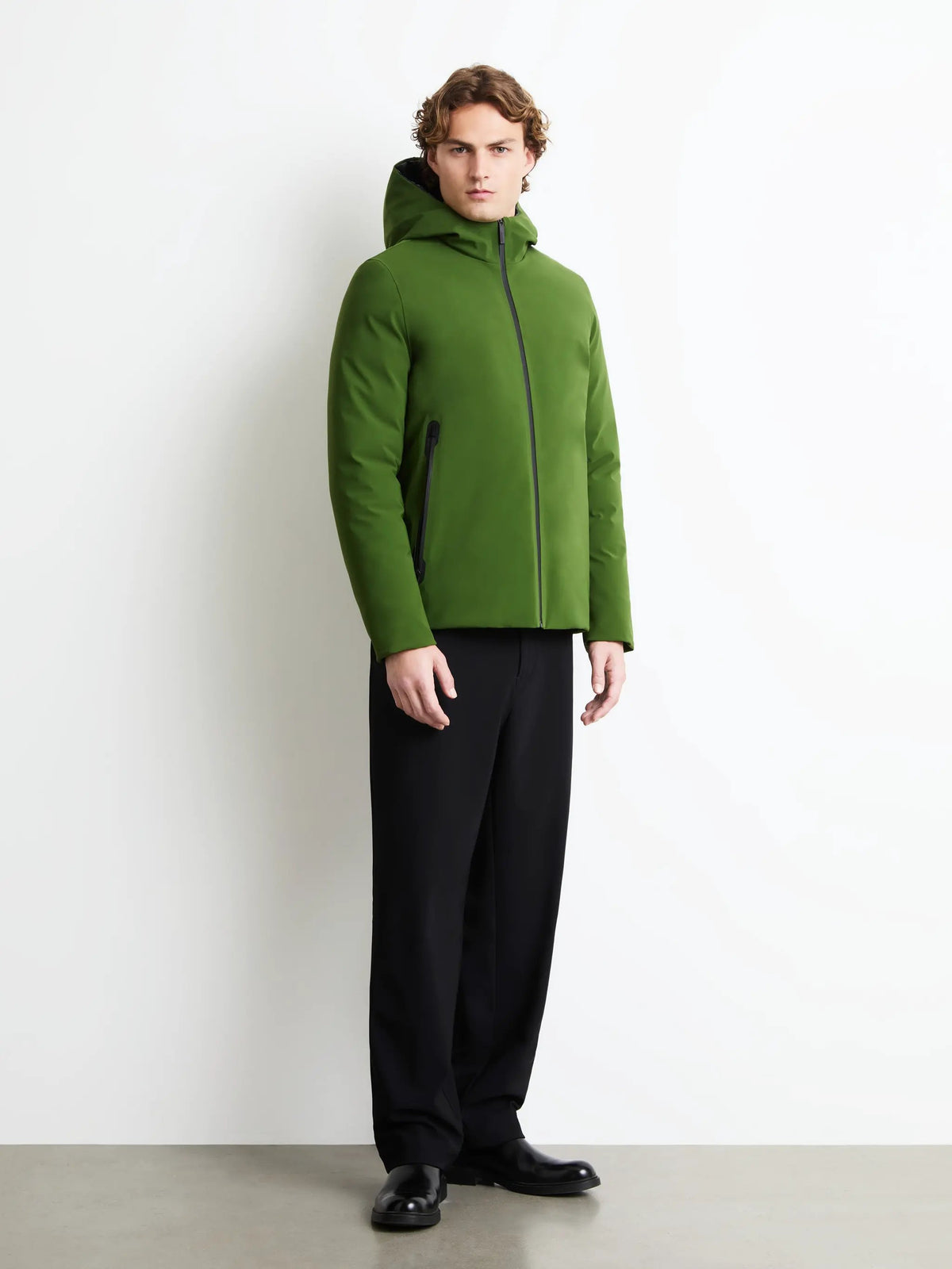 RRD Surflex Winter Storm Jkt - vista laterale - colore Blue Black