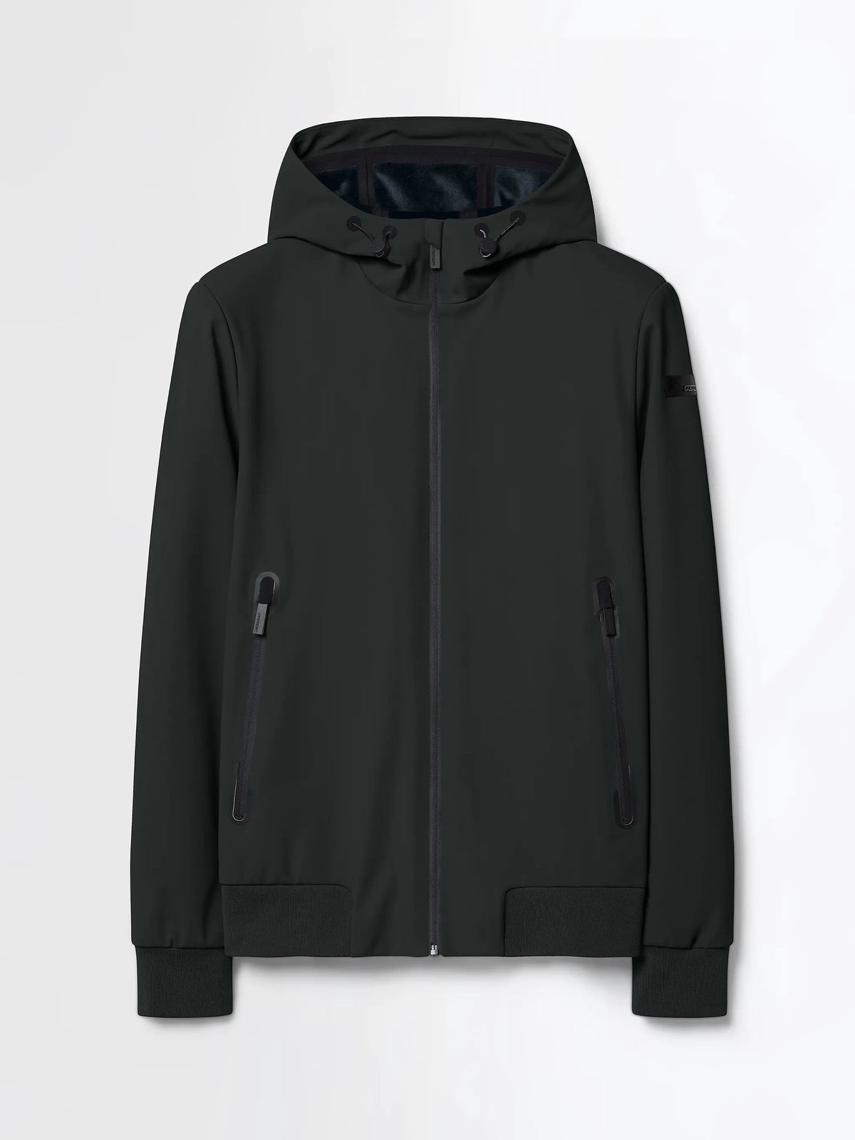 RRD Surflex Winter Thermo Hood Zip Jkt — dettaglio chiusura e tirazip