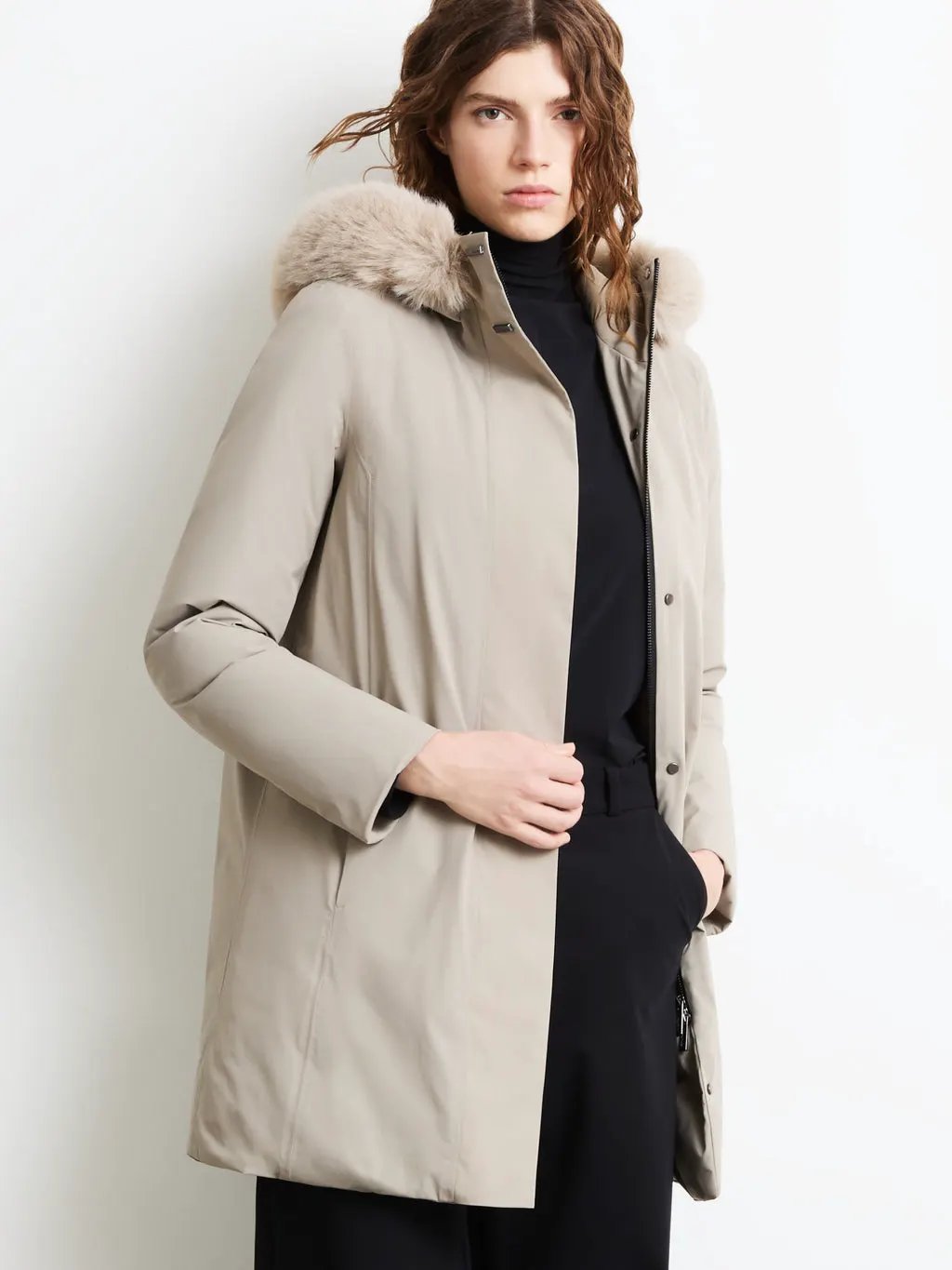 RRD Montecristo Long Fur Wom Jkt Sandal Frontale