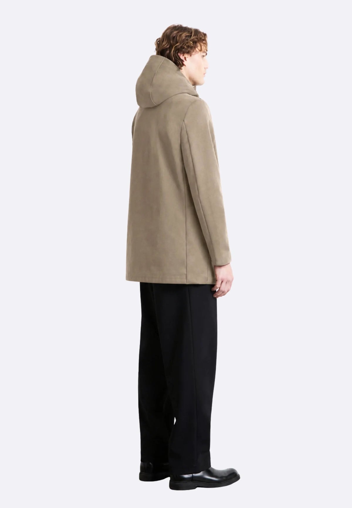 RRD W26090 Trench Hut Thermo Jacket White Sand - Retro