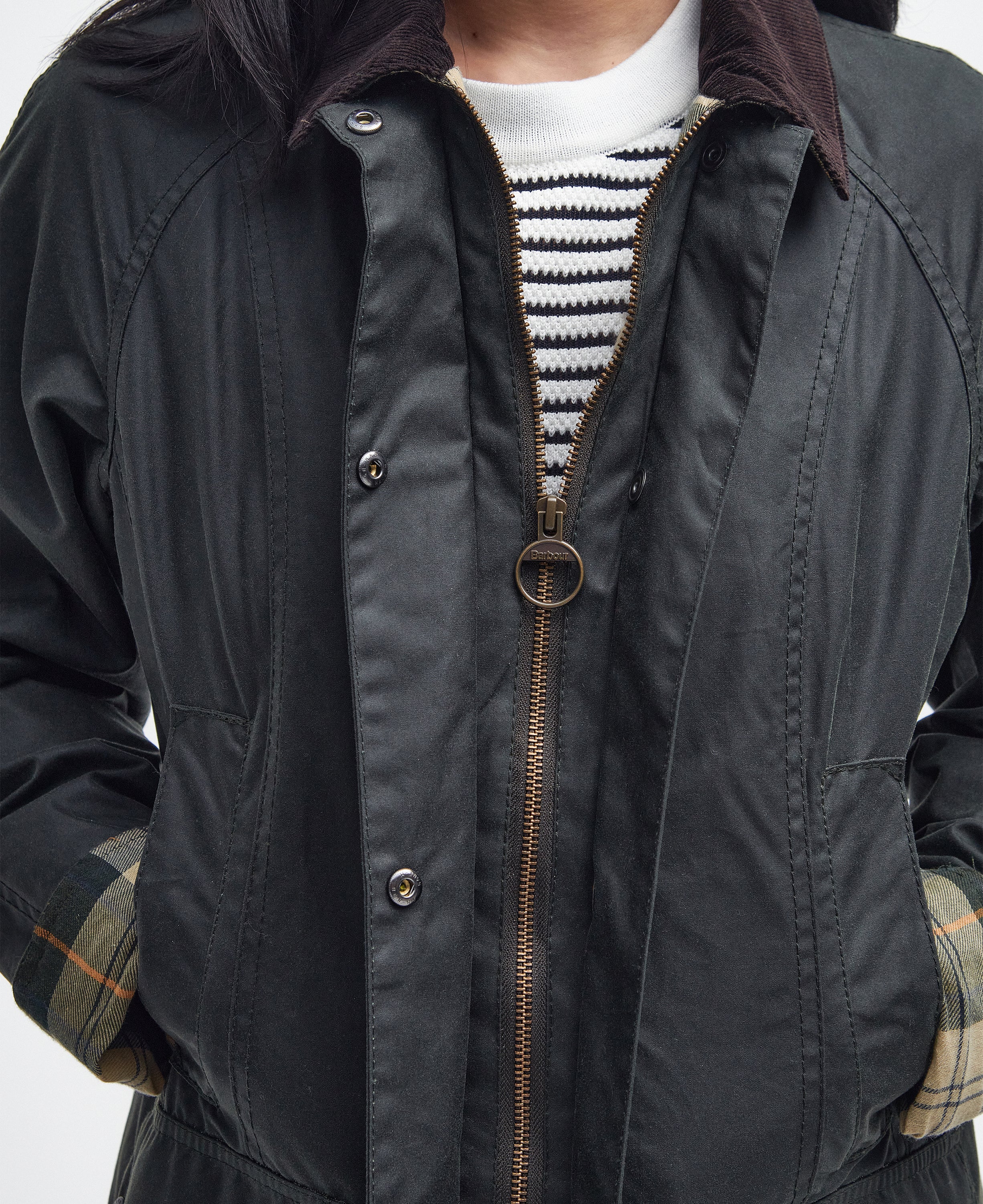 BARBOUR LWX0667SG91 BEADNELL WAX JACKET