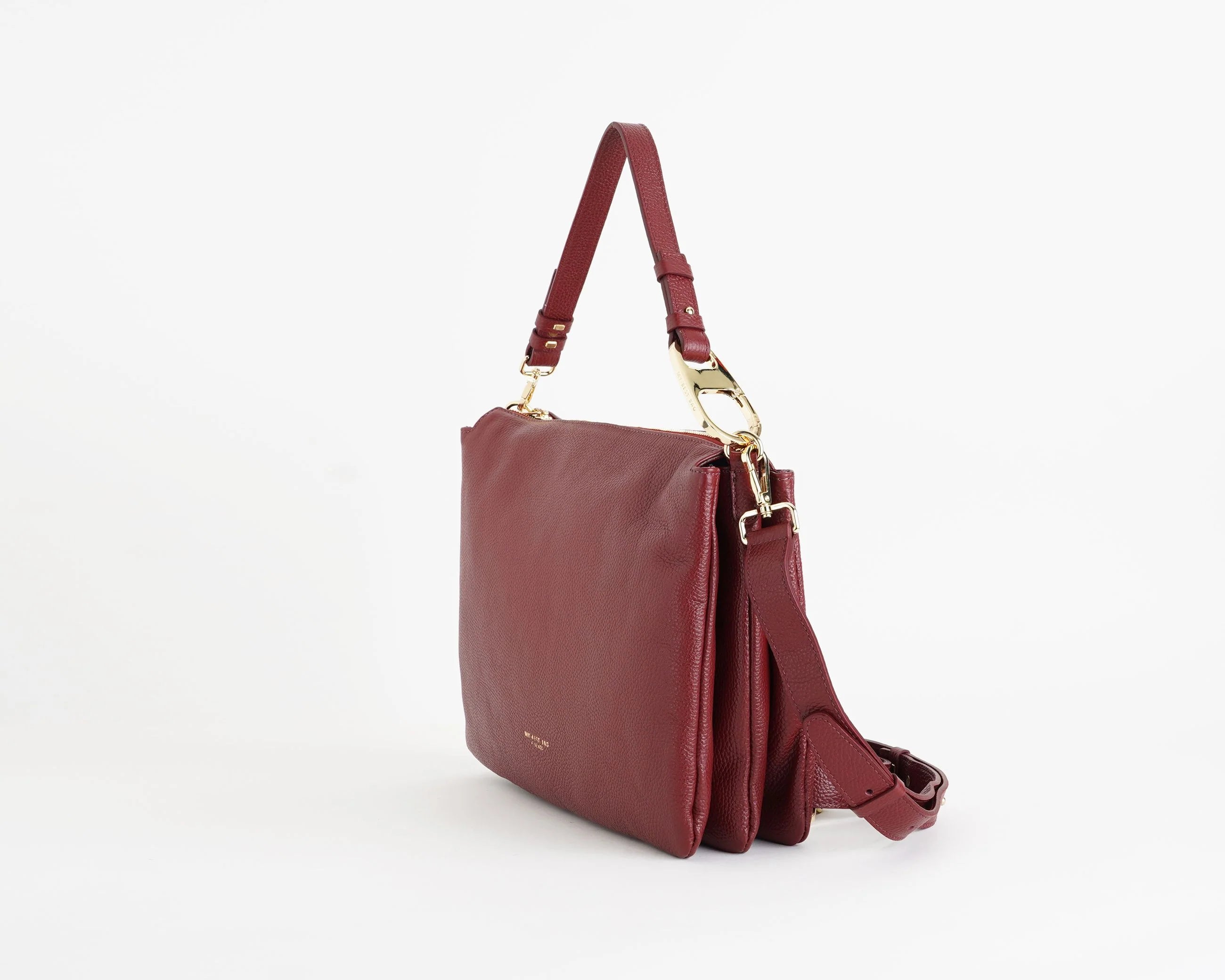 MY BEST BAG FIRENZE F1-MYB-1019 (CARMINE) SHOPPING BAG LEATHER BAG