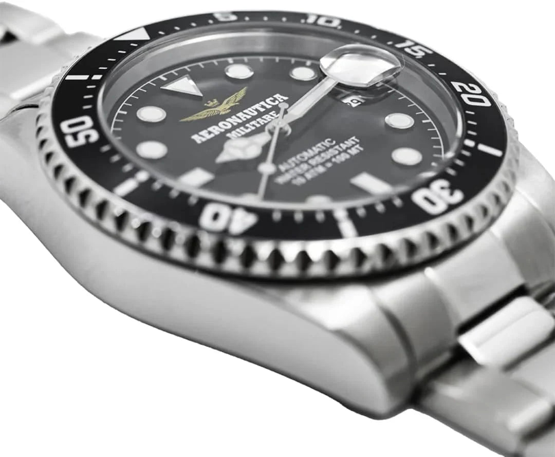 AERONAUTICA MILITARE AMOR0004 CHARLIE OROLOGIO CLOCK OROLOGIO ANALOGICO IN ACCIAO FINITURA SPAZZ - Atelier Fratelli Carbè