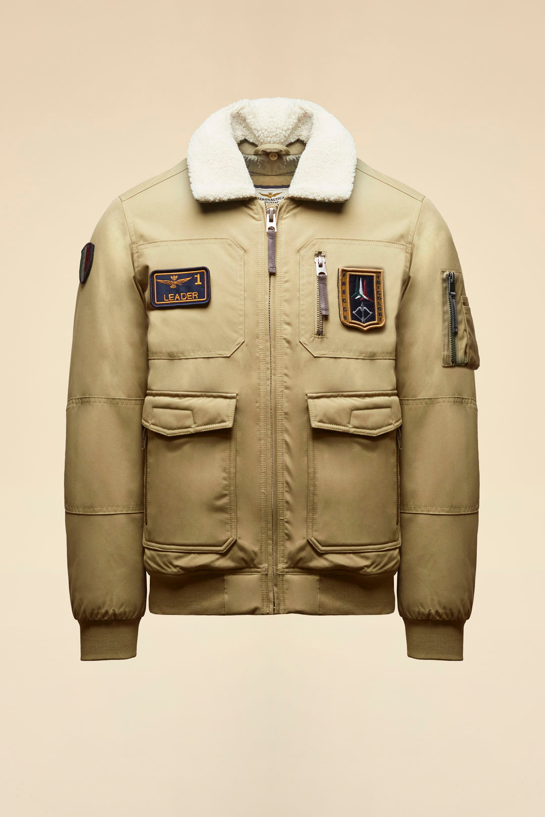 AERONAUTICA MILITARE AB3024UCT03151 57606 PILOT BLOUSON JACKET GIUBBOTTO PILOT - Atelier Fratelli Carbè