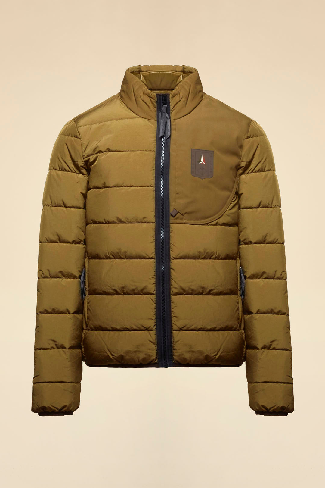 AERONAUTICA MILITARE AB3022UCT04214 07198 BLOUSON JACKET GIUBBINO IN NYLON CRINKLE CANGIANTE - Atelier Fratelli Carbè