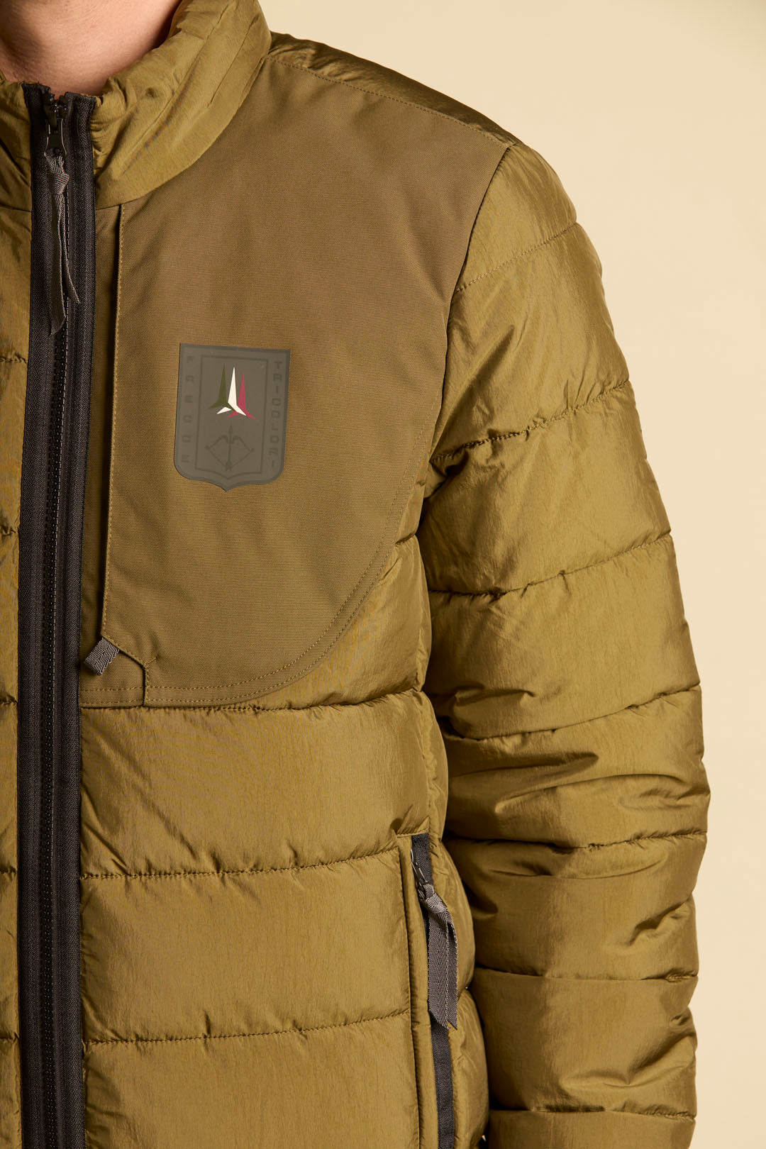 AERONAUTICA MILITARE AB3022UCT04214 07198 BLOUSON JACKET GIUBBINO IN NYLON CRINKLE CANGIANTE - Atelier Fratelli Carbè