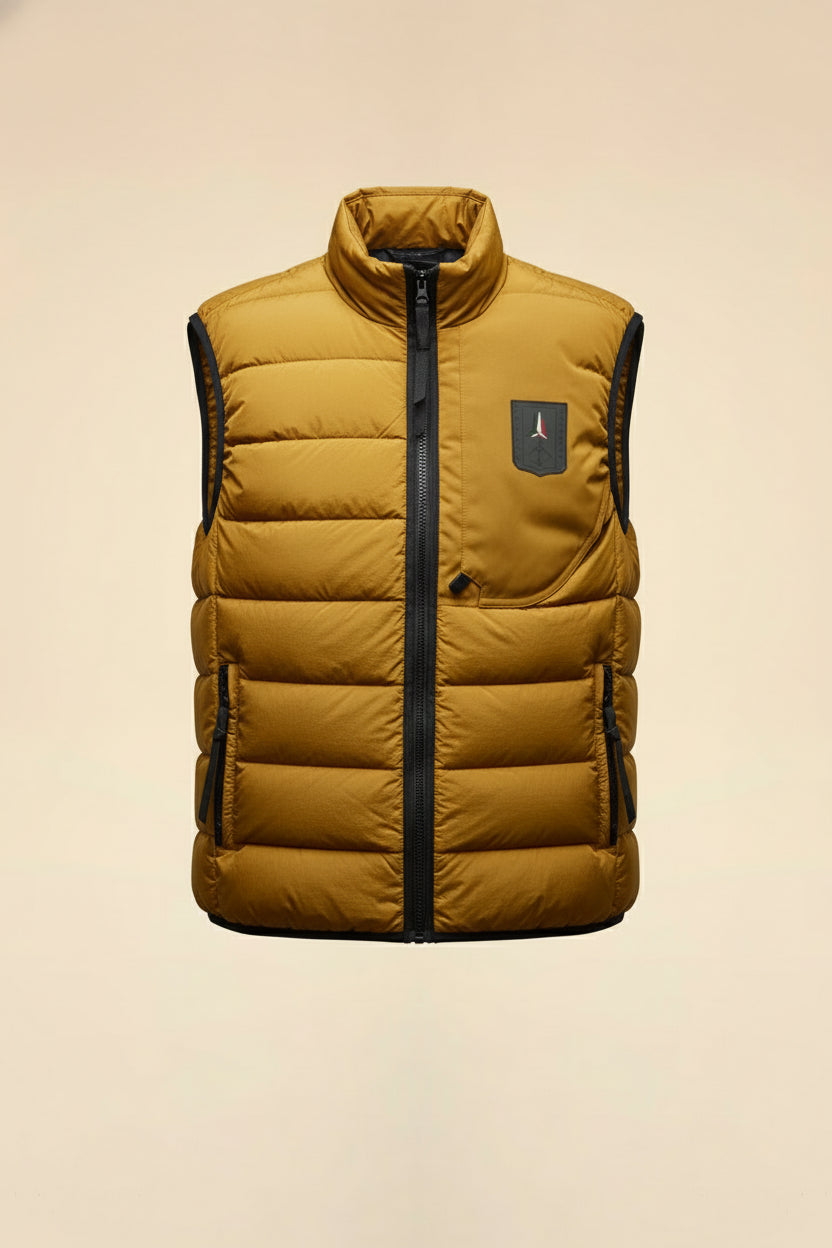 AERONAUTICA MILITARE AB3023UCT04214 07198 GILET GILE' ULTRALIGHT NYLON CRINKLE CANGIANTE - Atelier Fratelli Carbè