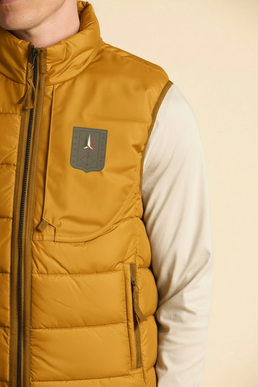 AERONAUTICA MILITARE AB3023UCT04214 08395 GILET GILE' ULTRALIGHT NYLON CRINKLE CANGIANTE - Atelier Fratelli Carbè