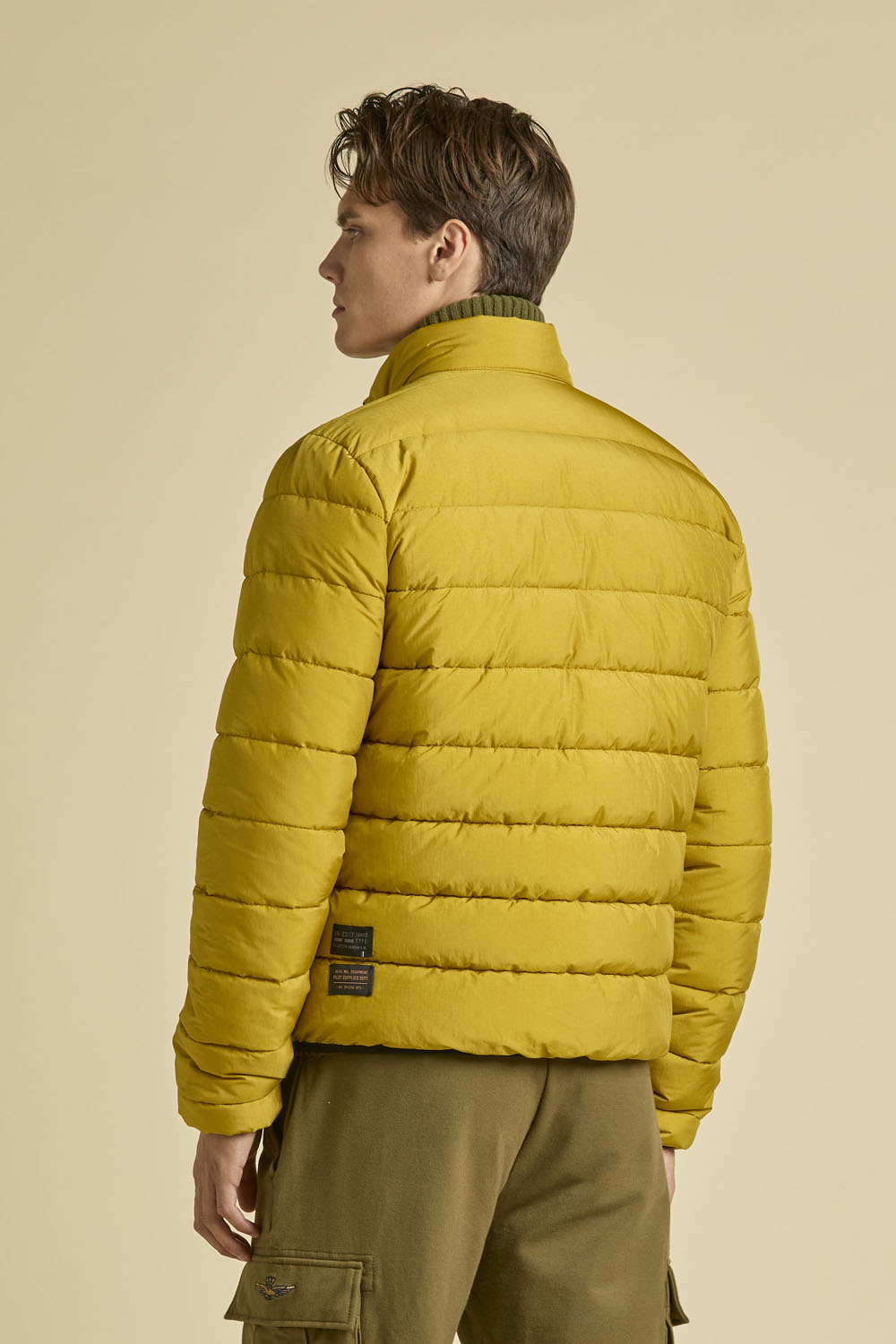 AERONAUTICA MILITARE AB3022UCT04214 57607 BLOUSON JACKET GIUBBINO IN NYLON CRINKLE CANGIANTE - Atelier Fratelli Carbè