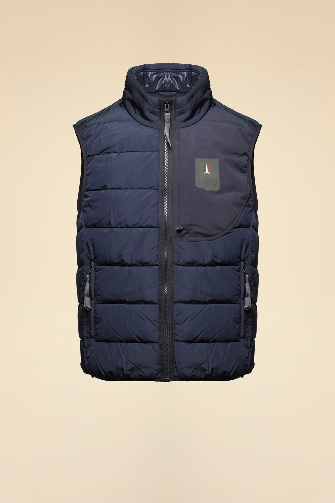 AERONAUTICA MILITARE AB3023UCT04214 08395 GILET GILE' ULTRALIGHT NYLON CRINKLE CANGIANTE - Atelier Fratelli Carbè
